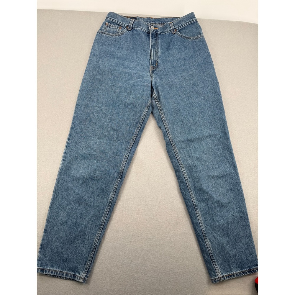 Levis 550 Relaxed Fit Tapered Leg Jeans Mens 33x30 Blue Denim Baggy Streetwear